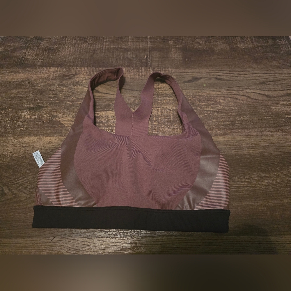 Athleta Allyson Women's Brown Felix Sports Bra Size - Picture 1 of 3